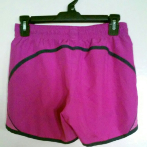 Pink And Grey Adidas Running/Workout Shorts - Picture 2 of 4