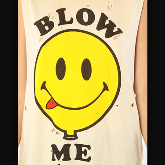 UNIF BLOW ME TEE