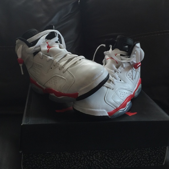 Retro 6 white infrareds with og box