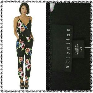 Floral jumpsuit