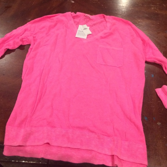 Pink sweater