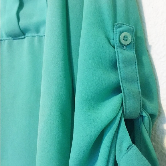 [HOLD] Pretty Mint Top⭐️ - Picture 3 of 3