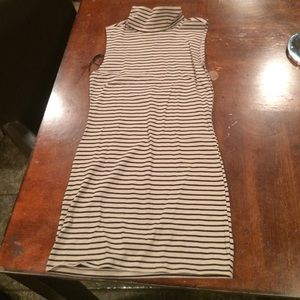 Tight sleeveless dress