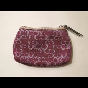 Coach coin wallet