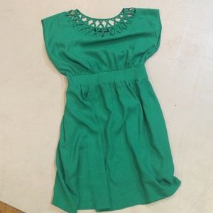 Green dress