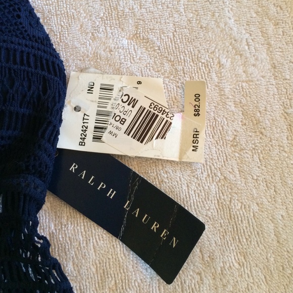 Ralph Lauren 2piece Crochet Swim Suit - Picture 4 of 4