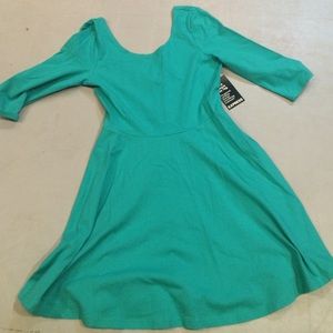 Teal dress