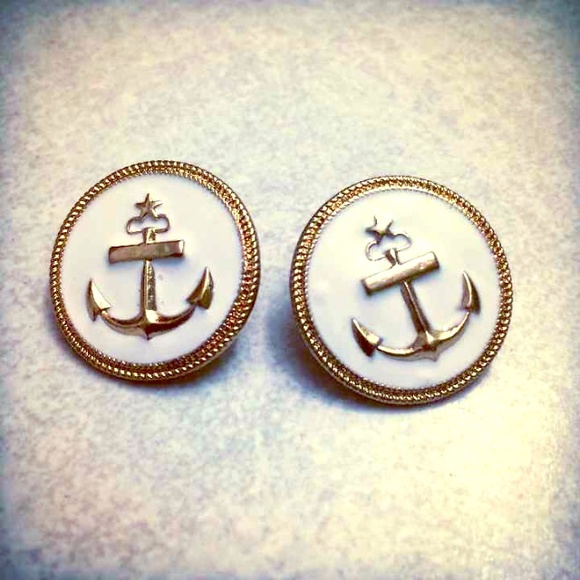 New! Gorgeous Anchor Earrings