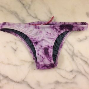 RARE purple tie dye Jolyn bottoms cheeky