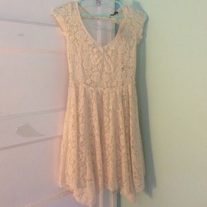 Brand New (with tags) Cream Lace Floral Dress