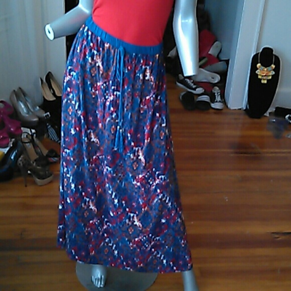 BOHEMIAN MAXI SKIRT