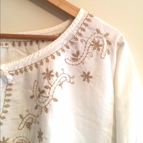 NWT Boho Peasant Top - Picture 2 of 3