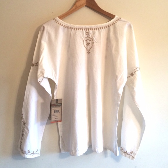 NWT Boho Peasant Top - Picture 3 of 3