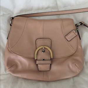 Coach baby pink small crossbody