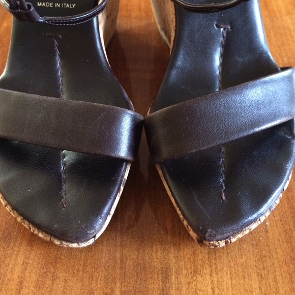 Prada Cork Wedge Sandals - Picture 2 of 4