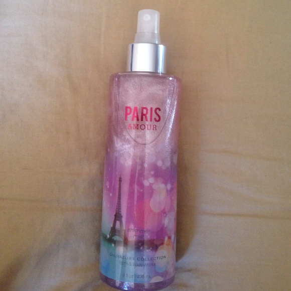 Bath & BodyWorks shimmer mist-Paris Amore