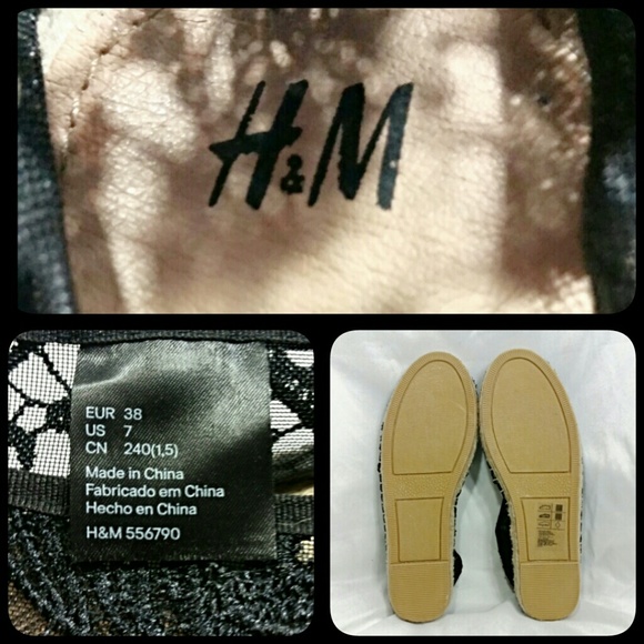 H&M Lace Flats - Picture 3 of 4