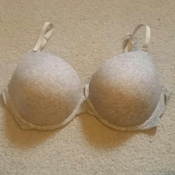 VS Grey Push Up Bra