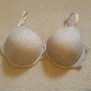 VS Grey Push Up Bra