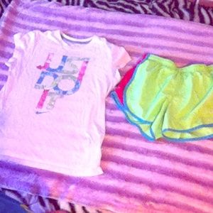 just do it nike shirt with matching shorts