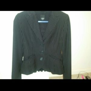 Pinstriped Blazer
