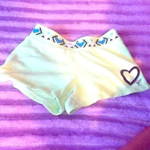 green justice shorts