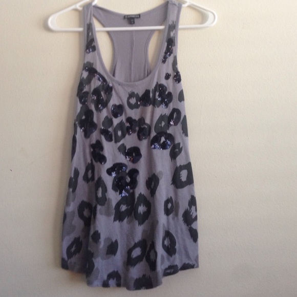 Leopard tank top