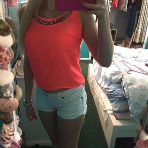 Bright Pink Top