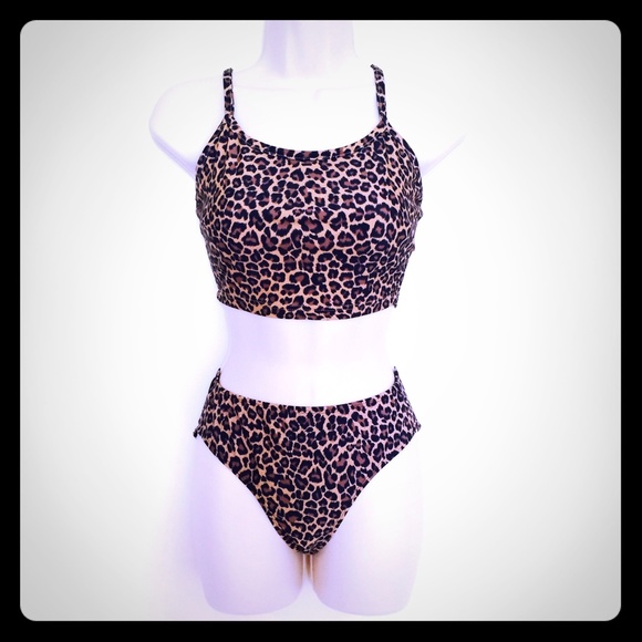 Newport News cheetah swim suit