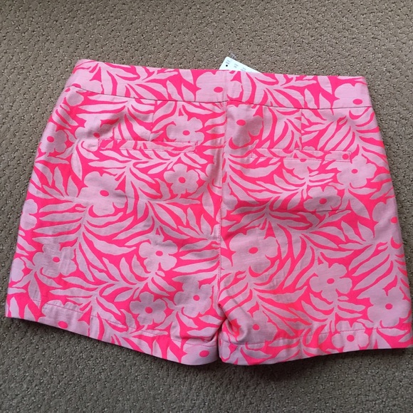 Gorgeous JCrew Plumeria Jacquard Shorts size 2 - Picture 4 of 4