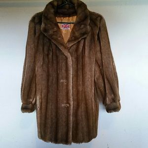 Faux fur coat