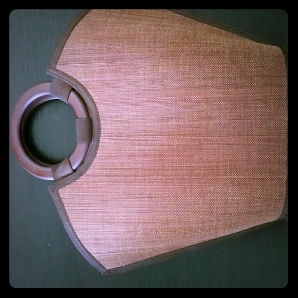 Brand new real bamboo handbag