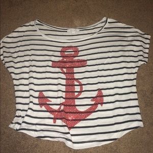 Anchor crop tee ⚓️