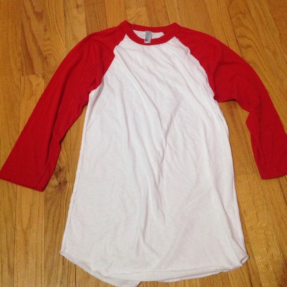 American apparel raglan shirt (baseball tee)