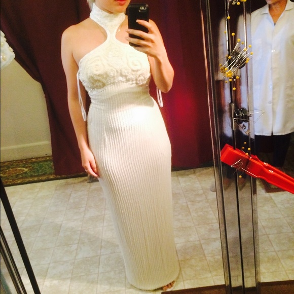 White gown