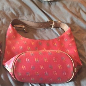 Dooney & Bourke pink leather bag