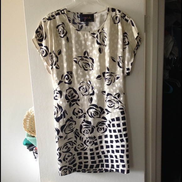 Printed Shift Dress