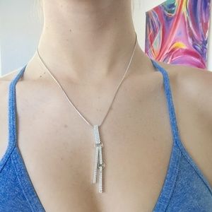 Swarovski Block Necklace