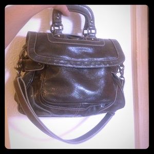 Melie Bianco gray handbag