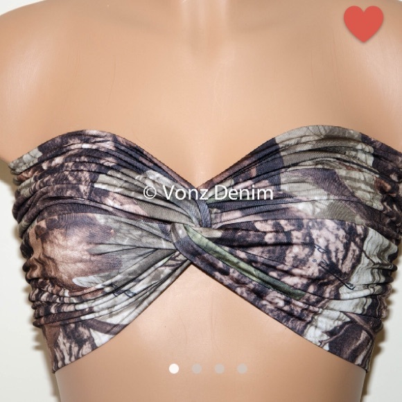 NEW camp bathing suit top