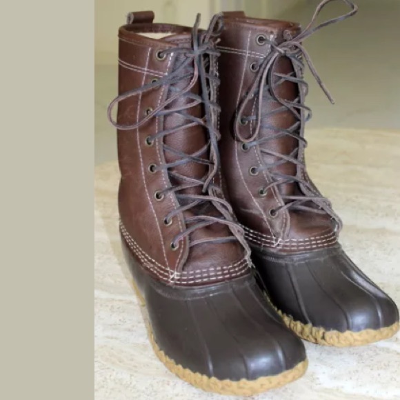 ll bean shearling lined boots