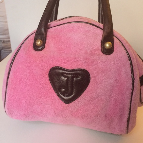 Adorable Juicy Couture Pink Bowling Bag Purse NWOT - Picture 2 of 2