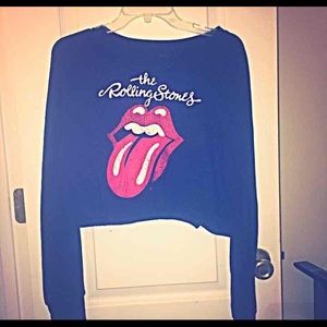 The Rolling Stones Crop Top