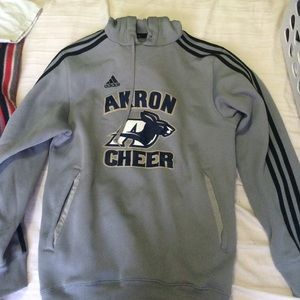 Akron cheer hoodie.