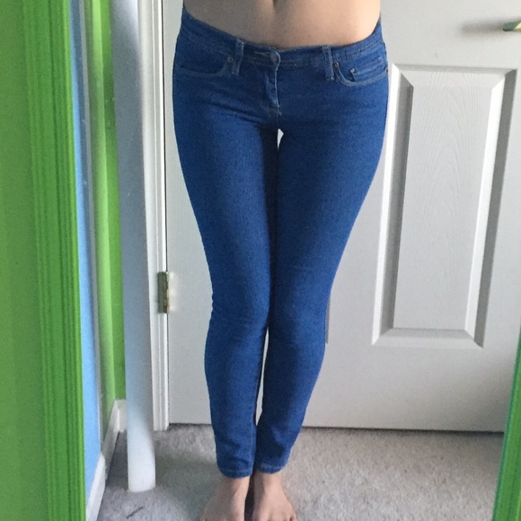 Medium wash jeans