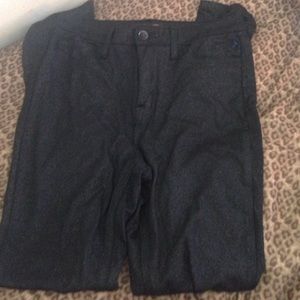 Sparkle black jeggings size 5