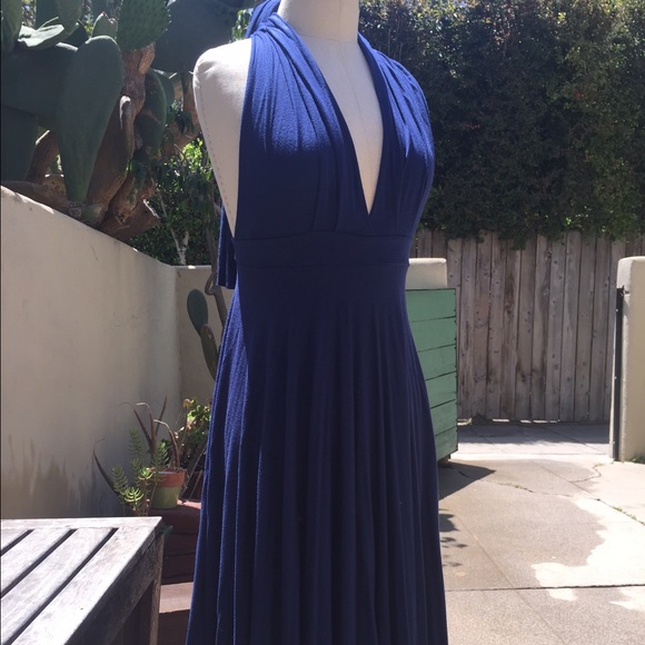 TART Dark royal blue versatile dress size S - Picture 4 of 4