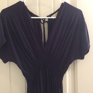 Navy blue michael Kors maxi dress!