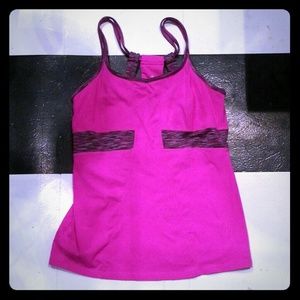 Athleta Fushia Top