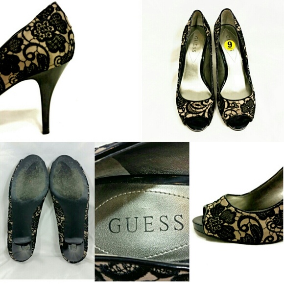 Sexy Lace Heels - Picture 3 of 4